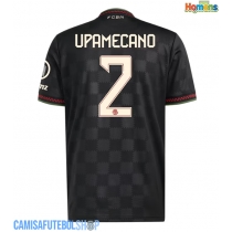 Camisa de time de futebol Bayern Munich Dayot Upamecano #2 Replicas 3º Equipamento 2025-26 Manga Curta